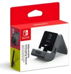 Nintendo Nastavitelný nabíjecí stojan pro Switch černý / Nabíjecí stojan / Switch, Switch Lite / USB 2.0 (HAC-A-CDTKA)