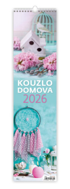 Nástěnný kalendář vázankový/kravata 2026 Helma - Kouzlo domova