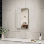 Erga Rectangle, obdélníkové zrcadlo 40x60 cm, ERG-V01-RECTAGLE-4060-CL