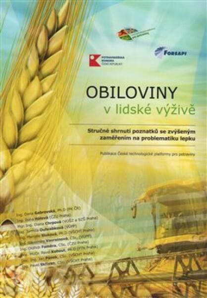 Obiloviny lidské výživě