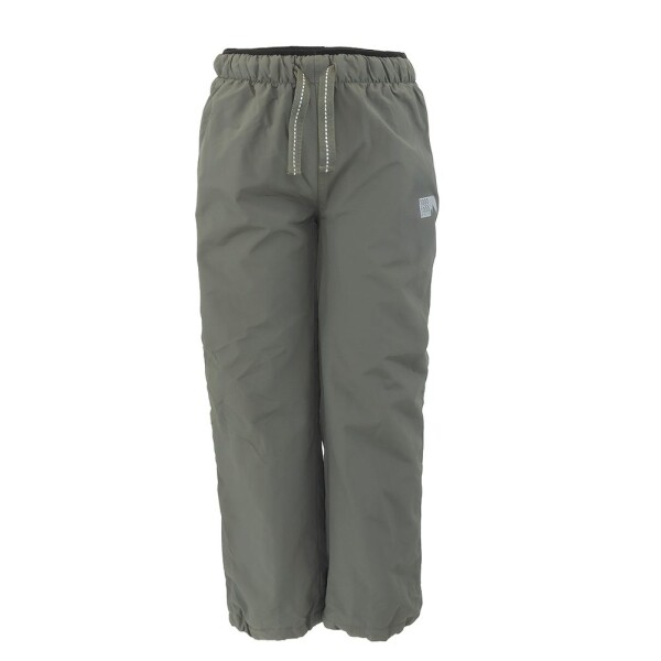 Kalhoty sportovní chlapecké podšité fleezem outdoorové, Pidilidi, PD1075-14, khaki - 116 | 6let