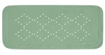 Spirella ALASKA bazalkově zelená / Protiskluzová podložka do vany / PVC / 91 x 36 cm