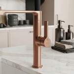 REA - Kuchyňská baterie Lago Brush Copper REA-B9337