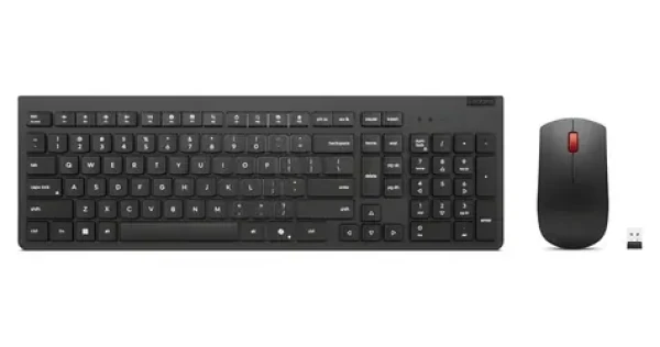 Lenovo Eos3 černá / Bezdrátový set klávesnice s myší / 2,4 GHz / Ruská klávesnice (4X31R64481)