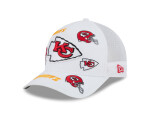 New Era Pánská kšiltovka Kansas City Chiefs NFL 9FORTY M-Crown A-Frame Trucker All Over