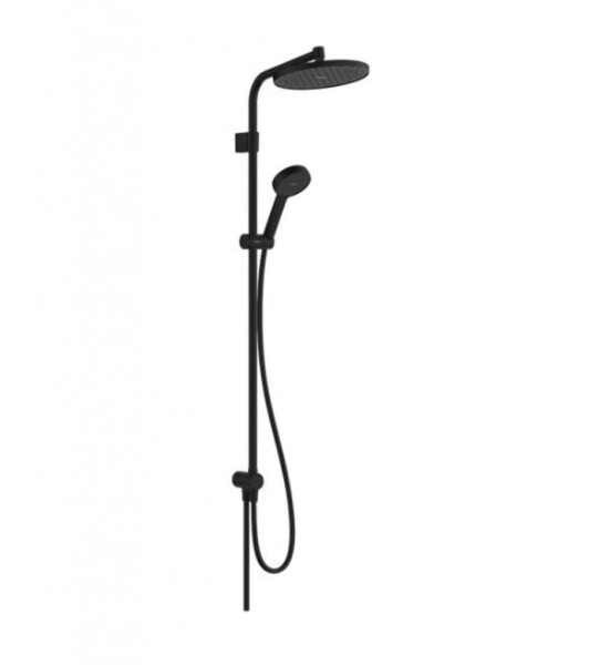 HANSGROHE - Activera S Sprchový set bez baterie, průměr 24 cm, 2 proudy, EcoSmart, matná černá 28074670