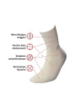 Zdravotní ponožky JJW Deo Med/Bamboo grafit 35-38