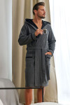 Pánský župan 7141 Twill - Doctor Nap šedá S
