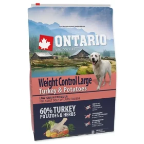 Ontario Large Weight Control Turkey Potatoes 2.25kg / Granule pro dospělé psy (214-12745)