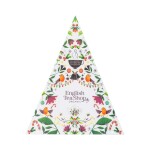 ETS Adventní kalendář čajový Trojúhelník Bílý 25 pyramidek