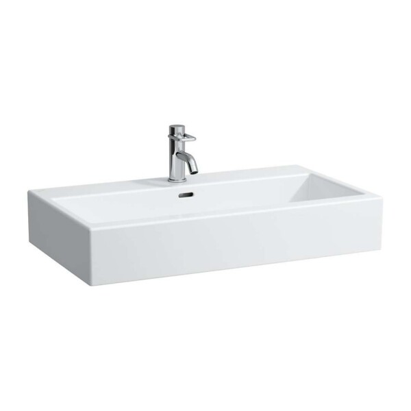 Laufen - Living Umyvadlo 80x46 cm, s 1 otvorem pro baterii, bílá H8174360001041