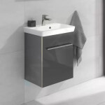 VILLEROY & BOCH - Avento Umyvadlová skříňka, 430x514x352 mm, 1 dvířka, Crystal Grey A88700B1