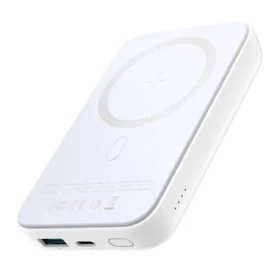 Joyroom JR-W020 bílá / Power Bank / bezdrátová / 10000mAh / 2xUSB / USB-C / 20W (JR-W020 White)