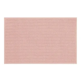 Spirella koupelnová předložka ADA pastelově růžová / 50 x 80 cm / bavlna / protiskluzová