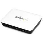 StarTech USB 3.0 adaptér NIC s Hubem bílá / pro síťové připojení / 3x USB 3.0 / USB 3.1 Gen 1 / RJ45 (ST3300U3S)