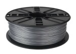 Gembird 3DP-PLA1.75-01-S Filament PLA stříbrná / struna pro 3D tiskárnu / PLA / 1.75mm / 1kg (3DP-PLA1.75-01-S)