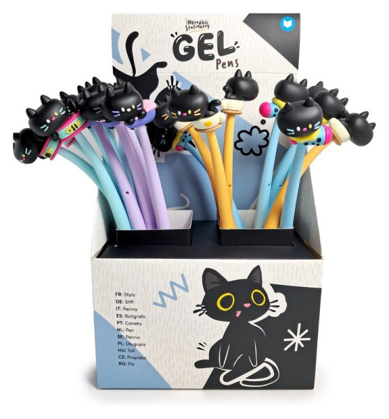 Propiska s tenkým hrotem - Kočka (mix)