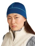Unisex merino čepice ICEBREAKER 260 Waffle Knit Rever Beanie, Topaz/Atlantis univerzální