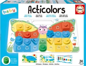 EDUCA Skládačka Acticolors Barvy a tvary