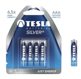 TESLA AAA SILVER+ baterie 4ks / LR03 (1099137002)