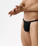 Pánská tanga 2MP-1588 A'2 - Atlantic světle hnědá S