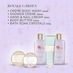 Baylis & Harding Dárková sada tělové kosmetiky v boxu Lavender/Rosehip Tea, fialová barva, plast, papír