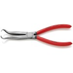 Knipex 38 91 200 pro elektroniku a jemnou mechaniku ploché jehlové kleště 45° zahnuté vanadová elektrikářská ocel 200 mm