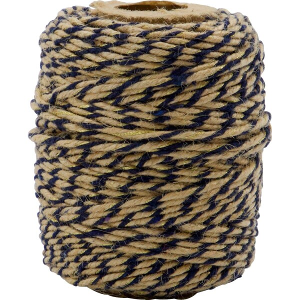 House Doctor Provázek Sand 50 m, béžová barva, textil