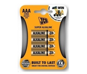 JCB Super Alkaline AAA 4ks JCB-LR03-4B