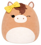 Squishmallows Hnědý kůň s mašlí - Tomar 13cm