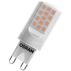 OSRAM 4058075757981 LED Energetická třída (EEK2021) F (A - G) E27 speciální tvar 4.2 W = 37 W teplá bílá (Ø x v) 19 mm x 19 mm 1 ks