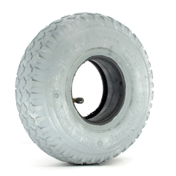 Feba Plášť + duše 3.00 - 4, Ø 260 mm, šedý 1172