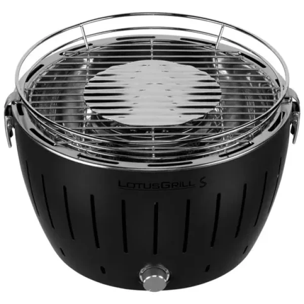 LotusGrill G280 U černá / Gril na dřevěné uhlí / Průměr roštu 25.8 cm (LG G28 U Anthraz)