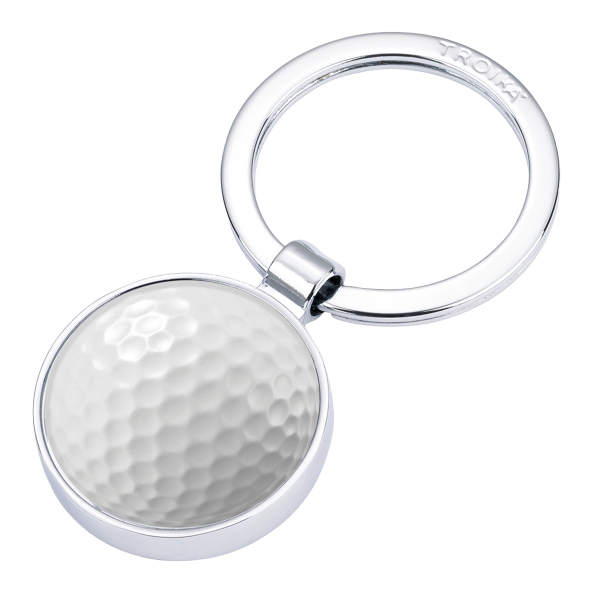 TROIKA klíčenka - golf, kovová, mix barev