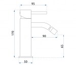 REA - Bidetová baterie Lungo Copper REA-B9855