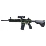 Mamido Dětská Puška M416 na vodní kuličky s příslušenstvím