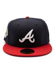 New Era Pánská kšiltovka Atlanta Braves MLB 1996 World Series Cooperstown 59FIFTY Fitted Velikost: 7
