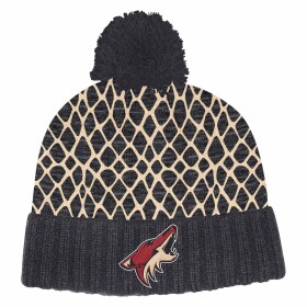 Adidas Pánská zimní čepice Arizona Coyotes NHL 2019 20 Goal Net Pudelmütze