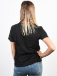 Volcom Skullactic Wave black dámské tričko krátkým rukávem