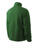 Jacket fleece pánský lahvově zelená L