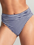 Swimwear Gingham Gather Brief navy Gingham SW1729