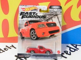 FAST & FURIOUS '99 Ford F-150 SVT Lightning - Hot Wheels PREMIUM