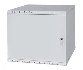 LEXI-Net 19" nástěnný rozvaděč Basic 9U 525x450, plechové dveře, bez zad, rozložený, šedý EDF_1232028