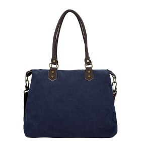 Trendy dámská textilní kabelka na rameno Petra, modrá