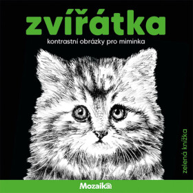 Zvířátka kontrastní obrázky pro miminka