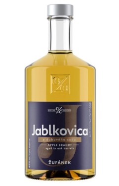 Žufánek Jablkovica ze sudu 45% 0,5 l (holá lahev)