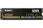 EMTEC X300 SSD Power Pro 128GB / SSD / M.2 2280 / PCIe 3.0 x4 / R: 1500 MBs / W: 500 MBs / IOPS: 60K 110K (ECSSD128GX300)