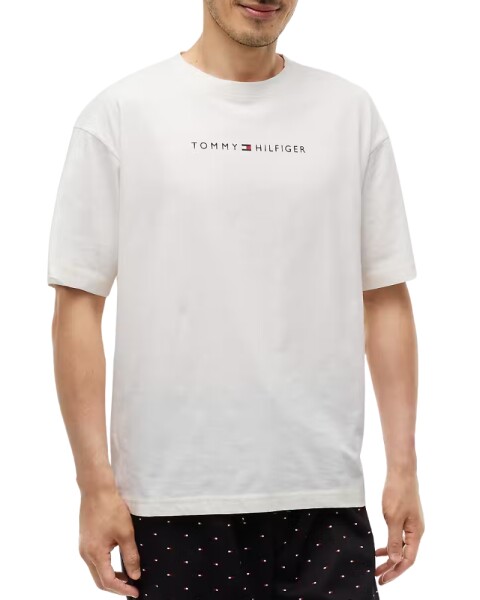 Pánské triko Tommy Hilfiger UM03685 ivory