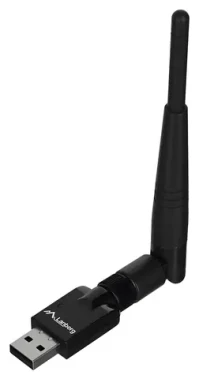 Lanberg NC-0150-WE černá / Wi-Fi USB adaptér / 150 Mbit/s / 2.4 GHz / USB 2.0 (NC-0150-WE)