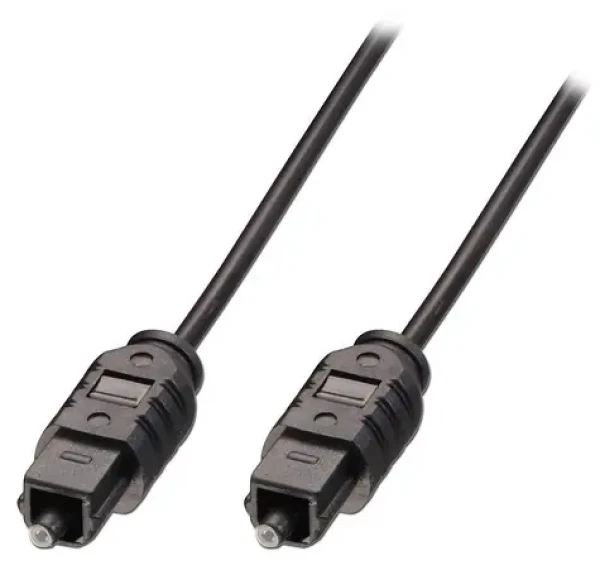 Lindy TosLink Budget šedá / Optický audio kabel / SPDIF / 10 m (35215)